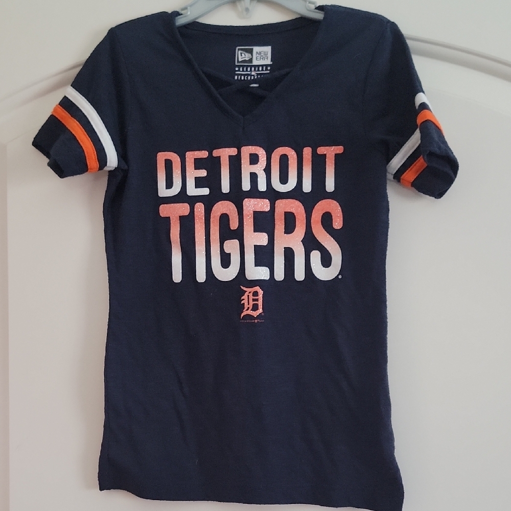 Detroit Tigers Kids Navy Blue T-Shirt
